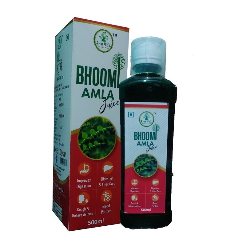 Rishi Yog Ayurveda Ayurveda Bhoomi Amla Juice, 500ml, Pack of 2