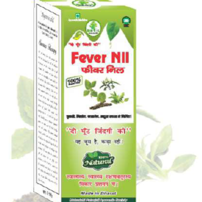Rishi Yog Ayurveda Fever Nil, 500ML