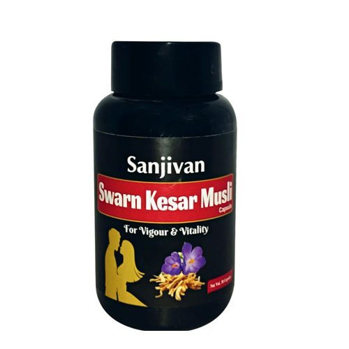 Sanjivan Swarn Kesar Musli, 30 Veg Capsule