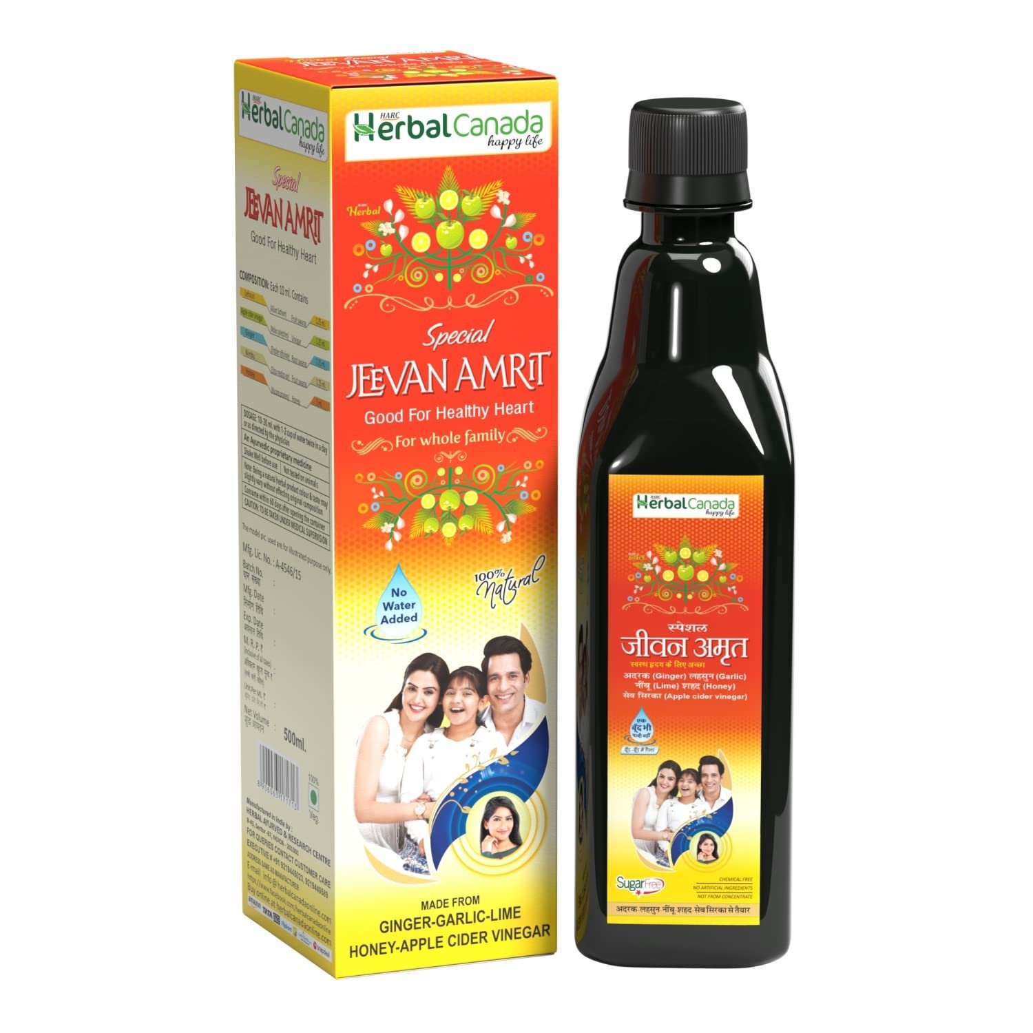 Herbal Canada Jeevan Amrit, 500 ML