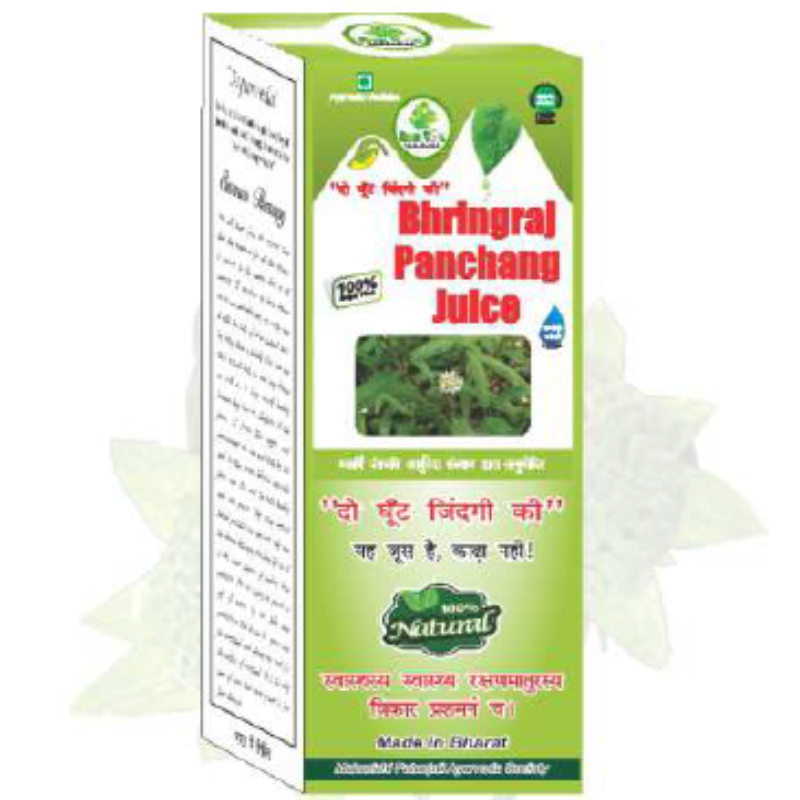 Rishi Yog Ayurveda Bhringraj Panchang Juice, 500ML