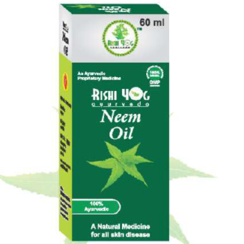 Rishi Yog Ayurveda Neem Oil, 60ML