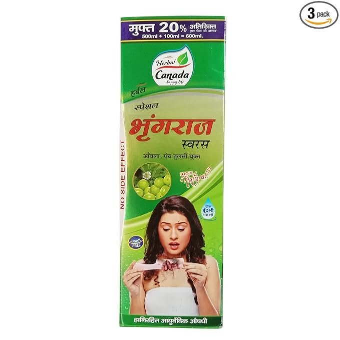 Herbal Canada Bhringraj Swaras, 500 ml