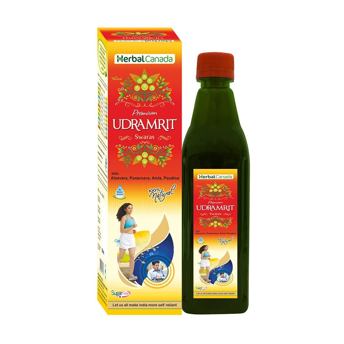 Herbal Canada Udramrit Swaras, 500 ML