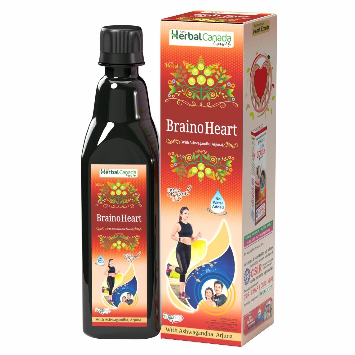 Herbal Canada Braino Heart Syrup, 500 ml