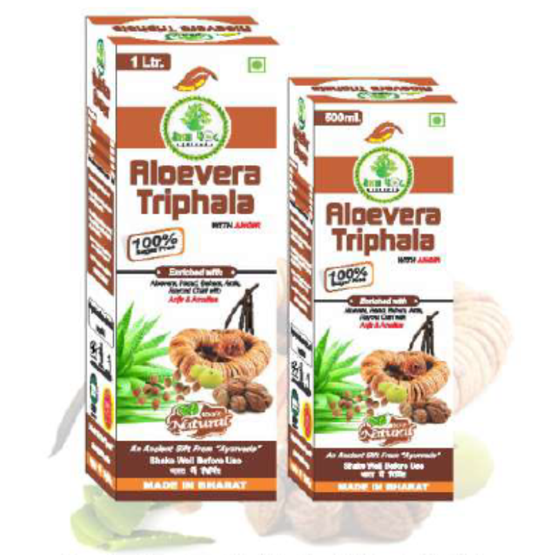 Rishi Yog Ayurveda Aloevera Triphala, 500ML