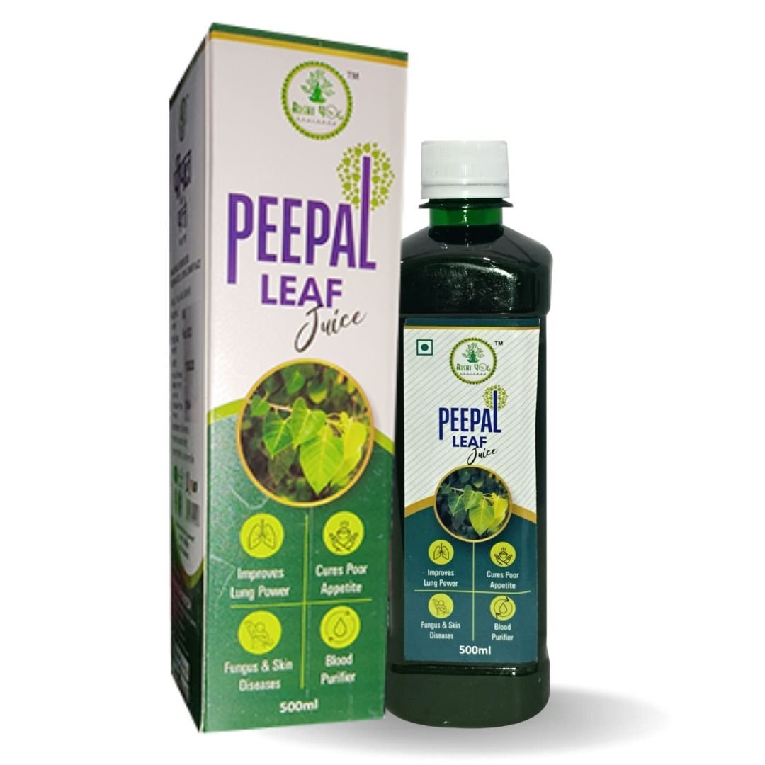 Rishi Yog Ayurveda Peepal Juice Ficus Religiosa, 500ml