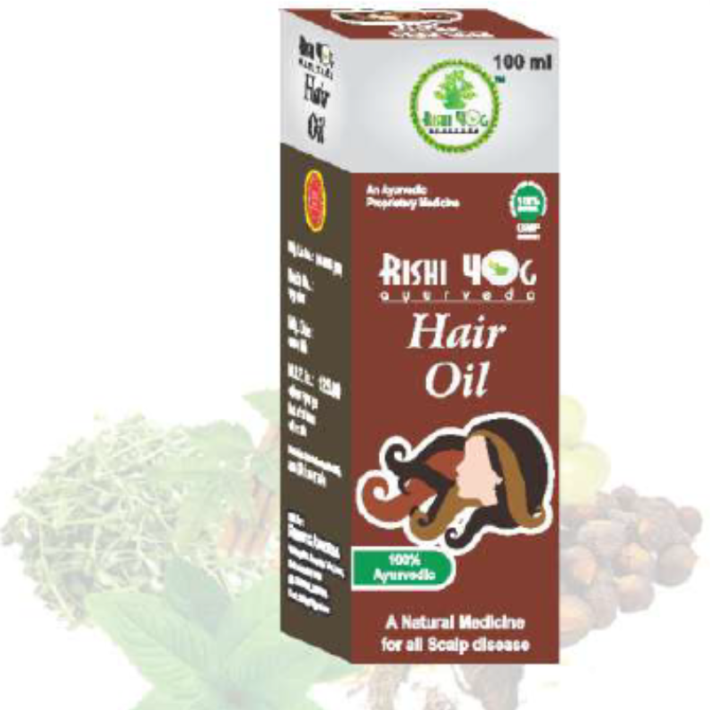 Rishi Yog Ayurveda Rishiyog Hair Oil, 100ML